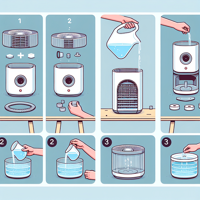 Reassembling and refilling Rainmate Air Purifier
