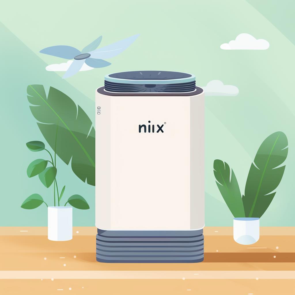 A Winix air purifier being unboxed